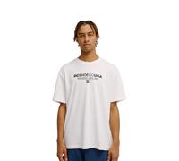 T-shirt DC Shoes Heritage Font Blanc L