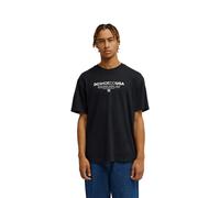 T-shirt DC Shoes Heritage Font Noir S