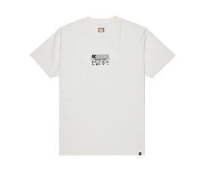 T-shirt DC Shoes Made Custom Blanc M