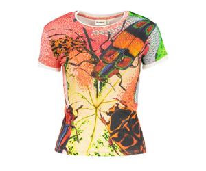 T-shirt Designed by Mr. Christian Lacroix - female - Desigual - T-Shirts - Multicolor - M - Tops M