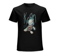 T-Shirt Dethklok Melodic Death Metal Band from The USA Metal Band Nation Cartoon Short Sleeves T-Shirt Men Clothing Black XL