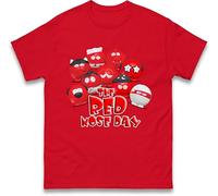 T Shirt, Do Something Funny for Money, Laugh More, Give More T Shirt, Laugh Loud, Give Proud Red