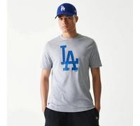 New Era Mlb Regular La Dodgers Short Sleeve T-shirt Grey S Men