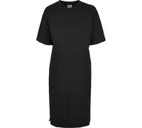 Urban Classics Dress Organic Oversized Slit Short Sleeve T-shirt Black M Woman