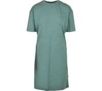 Urban Classics Dress Organic Oversized Slit Short Sleeve T-shirt Green XS Woman