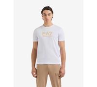 T-shirt EA7 Gold Label short sleeve white gold - S
