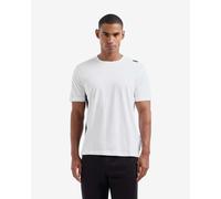 T-shirt EA7 Stripe Contrast Logo short sleeve pure white - M