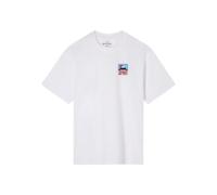 T-shirt Edwin Sunset On Fuji San Blanc XL
