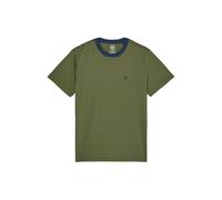 Element Icon Embroidery - Short Sleeve T-Shirt - Men - Green.