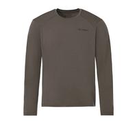 Vaude - Essential Wool L/S T-Shirt - Merino shirt size XL, brown