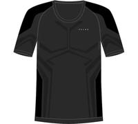 FALKE Men's Wool-Tech Light M S/s Ts Functional Yarn Quick Dry Base Layer Top 1 Piece, Black 3000, XXL