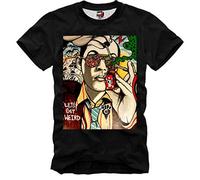 T Shirt Fear and Loathing in Las Vegas LSD DMT MDMA Gbl XTC Black