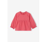 T-shirt for babies in a blouse style pomegranate