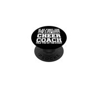 T-Shirt for Cheer Coaches - Do What Your Cheer Coach Told Yo PopSockets Adhesive PopGrip
