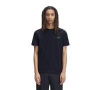 T-shirt Fred Perry Contrast Tape Ringer Bleu M