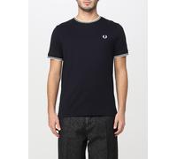 Fred Perry Mens Twin Tipped T-Shirt - Colour: Core 795 Navy - Size: Small