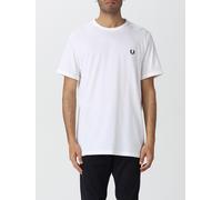 Fred Perry Mens Ringer T-Shirt - Colour: Core 100 White - Size: XXL