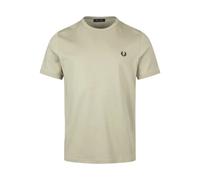 Fred Perry Mens Regular Fit Ringer T-Shirt - Colour: R89 Seagrass - Size: XL