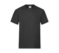 T-shirt Fruit of the Loom Heavy Noir L