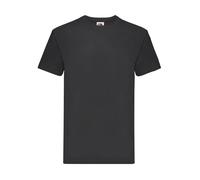 T-shirt Fruit of the Loom Super Premium Noir 4XL