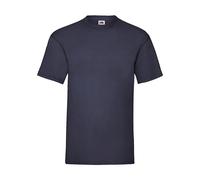 T-shirt Fruit of the Loom Valueweight Bleu S