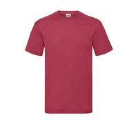 T-shirt Fruit of the Loom Valueweight Rouge 3XL