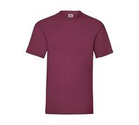 T-shirt Fruit of the Loom Valueweight Rouge 3XL