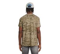 G-STAR Men's Shadow Woven Camo Pocket R T T-Shirt, Multicoloured (Light Toggee Shadow Camo D26048-e041-h175), L
