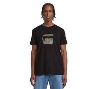T-shirt G-Star Finger Print Burger Noir L