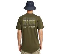 Lash Back Graphic T-Shirt - Green - Men XL