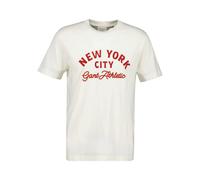 GANT Mens Logo Graphic Short Sleeve T-Shirt - 130 Cream