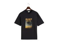T-shirt Gant Washed Graphic Black M