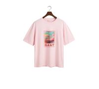 T-shirt Gant Washed Graphic Pink M