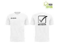 T-shirt Givova Cubo Blanc S