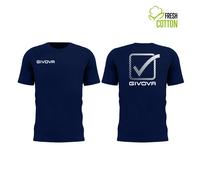 T-shirt Givova Cubo Bleu XL