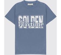T-Shirt GOLDEN GOOSE Kids color Blue - Size: 10 - male