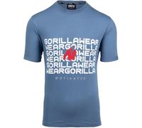T-shirt Gorilla Wear Bradley Bleu 4XL