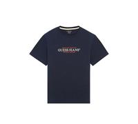 Guess American Tradition Short Sleeve T-Shirt Navy Blue White Red - XS
