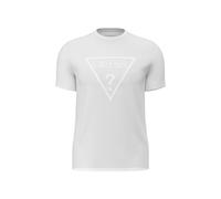 T-shirt Guess Core Triangle Logo Blanc XL