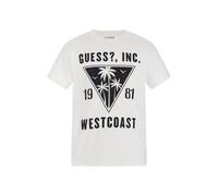 T-shirt Guess Iridescent Palms White M