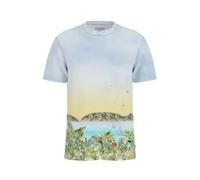 T-shirt Guess Sunset Riviera Blanc M