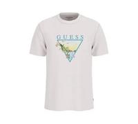 T-shirt Guess Sunset Triangle Blanc M