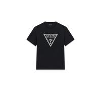 T-shirt Guess Triangle Leaves Embroide Noir XL