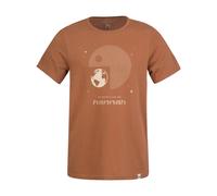 Hannah Fred Short Sleeve T-shirt Brown M Men