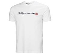 Helly Hansen Men's Core Graphic T 2.0, White, L