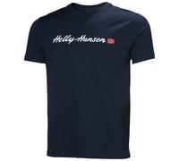Helly Hansen Core Graphic T 2.0 Short Sleeve T-shirt Blue L Men