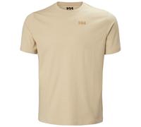 Helly Hansen Mens Core Graphic T 2.0, Khaki, 2XL