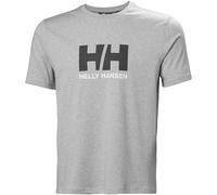 Helly Hansen Men's HH Logo T-Shirt 3.0, Grey Melange, 2XL
