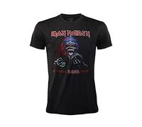 T-Shirt Iron Maiden Live After Death. Official Rock T-Shirt Black. Band Heavy Metal. Cotton. Unisex. Adult Boy. (XL), Black