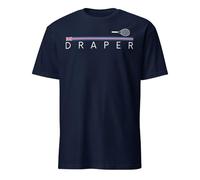 T-Shirt Jack Draper | Sport | Tshirt Tennis Draper | Cadeau | Anniversaire | Jack Draper Royaume-Uni, Navy, Medium